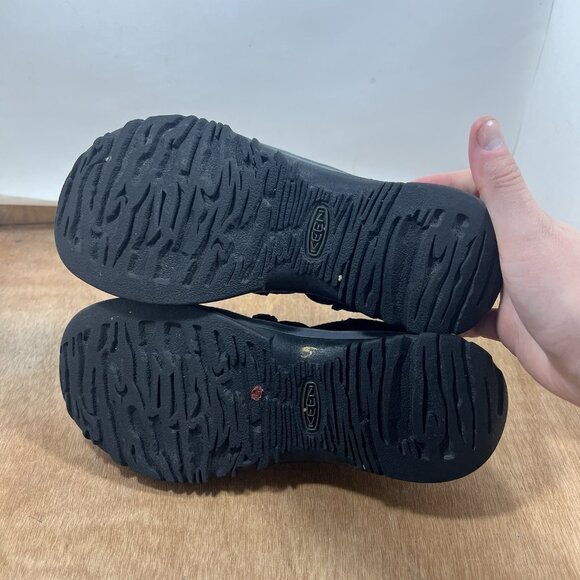 Keen Whisper Women Size 9 Black Sport Strappy Hiking Sandals - Picture 7 of 8